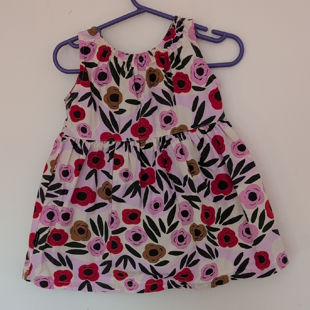 Uniqlo X Marimekko Baby Toddler Floral Dress Size 12-18m
